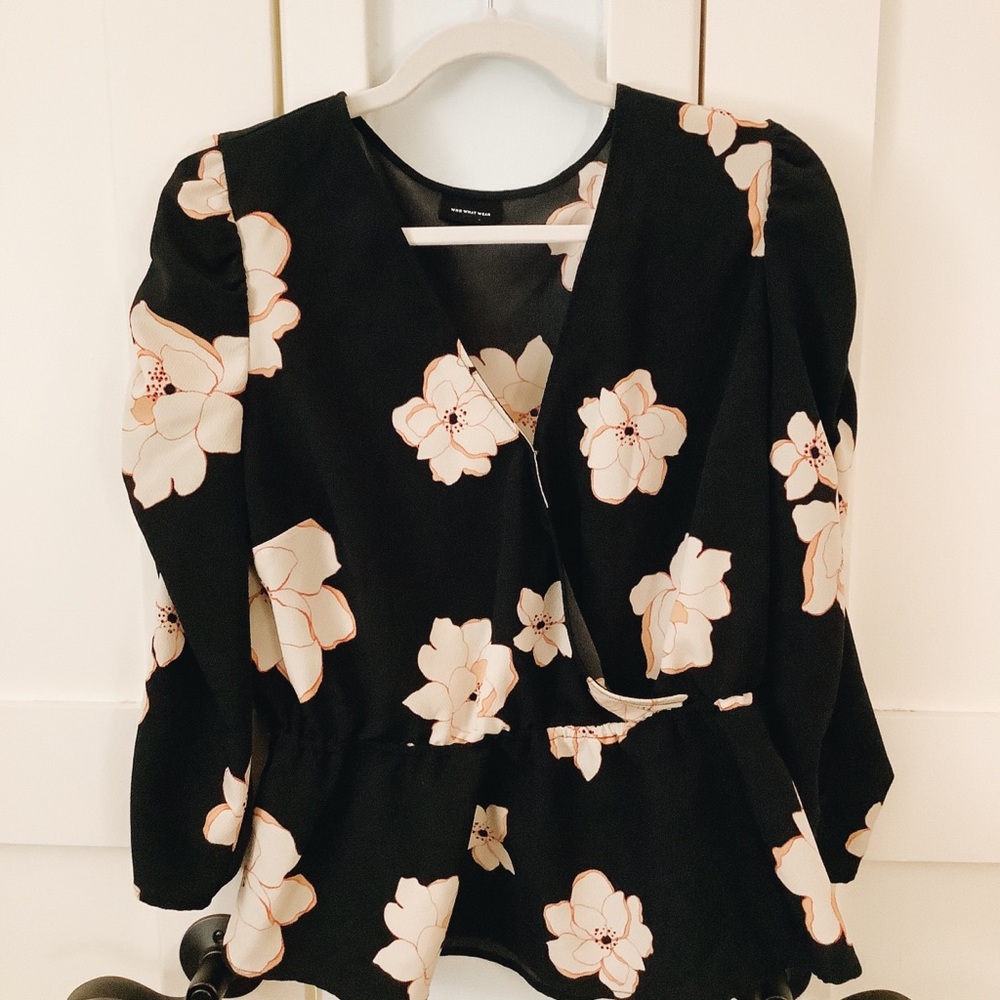 Peplum top